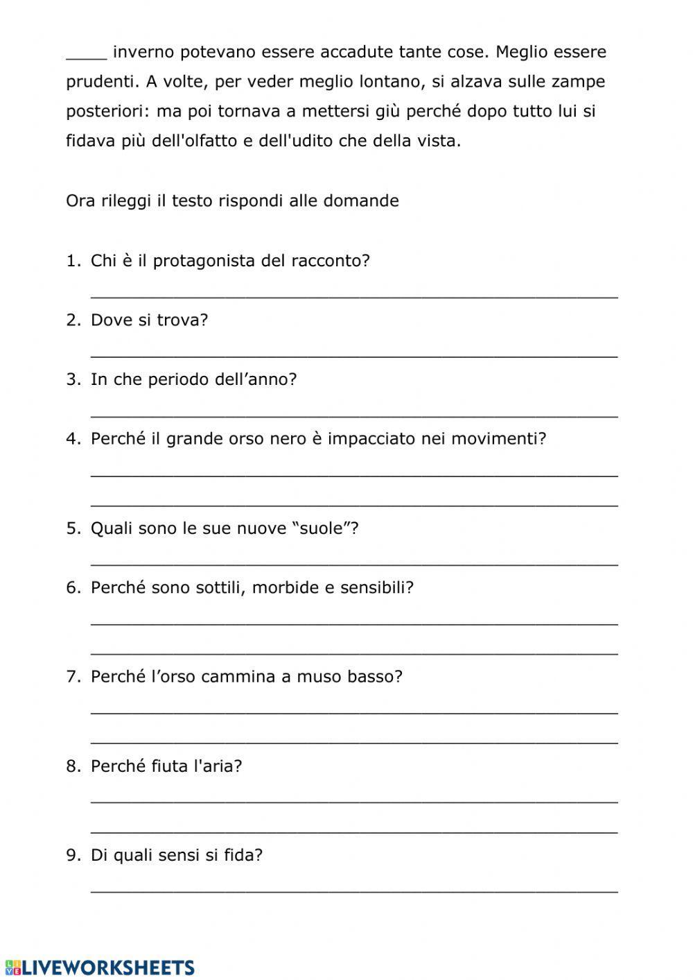 La primavera degli orsi La primavera degli orsi