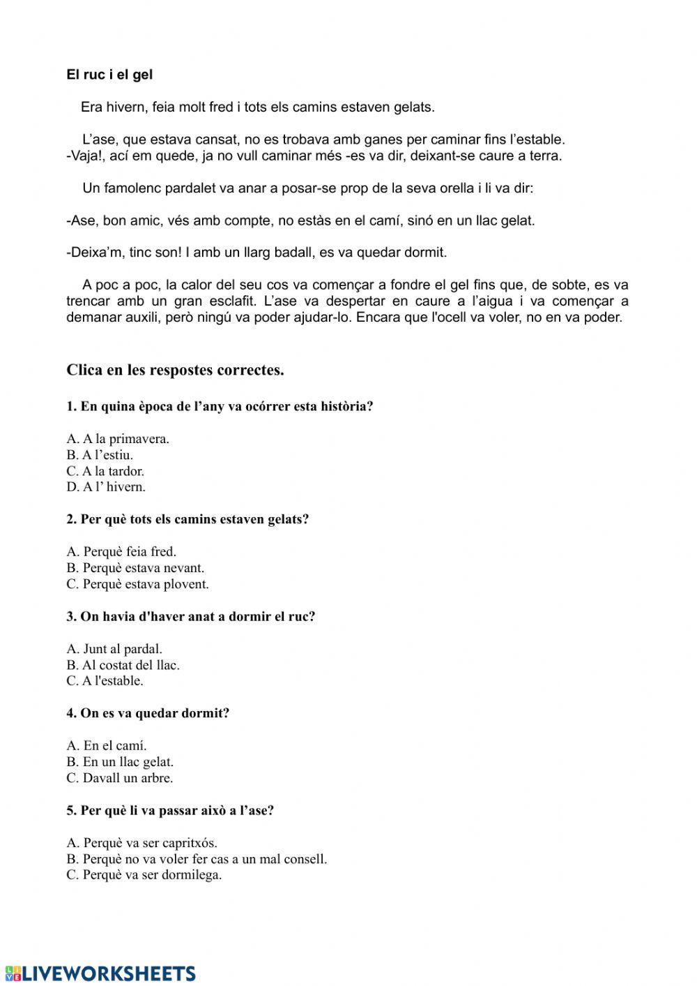 C.L. El ruc i el gel