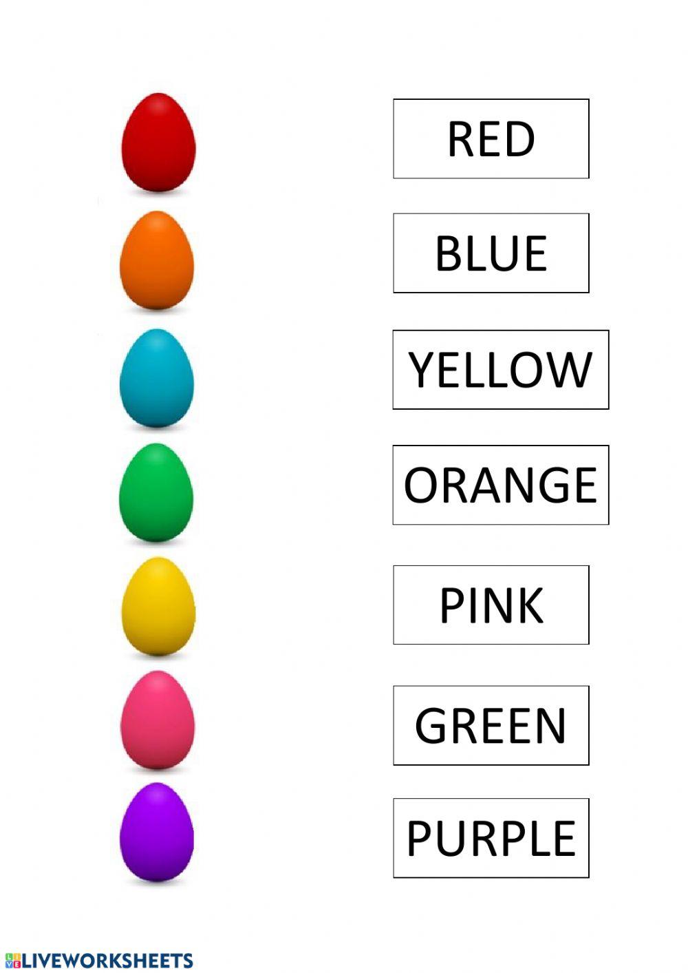Easter numbers and colours