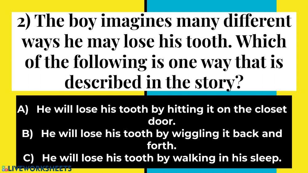 Loose Tooth Quiz
