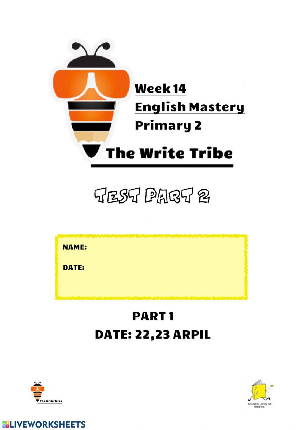 Week 14 e-learning p2 part 1