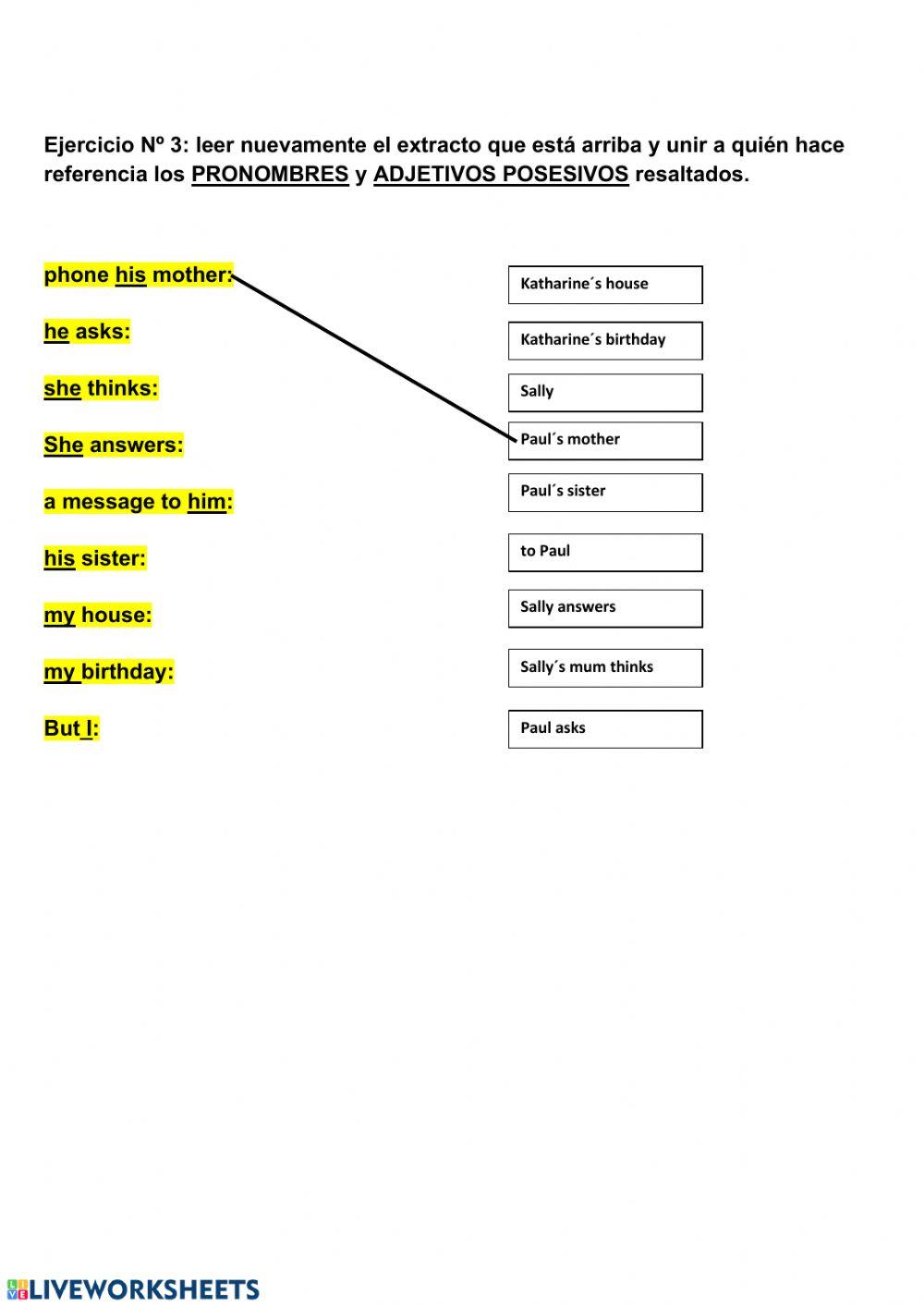 Reading and listening