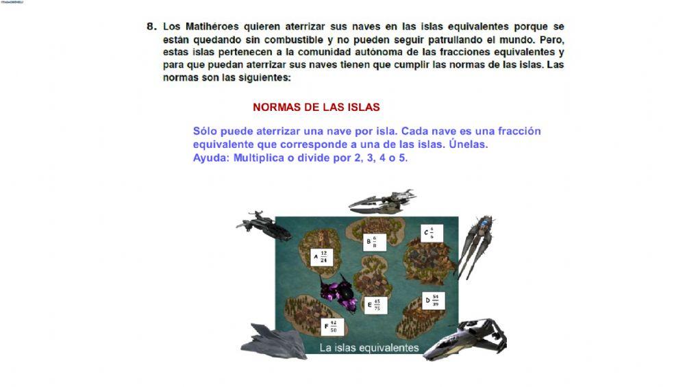 FRACCIONES 5º FICHA 4