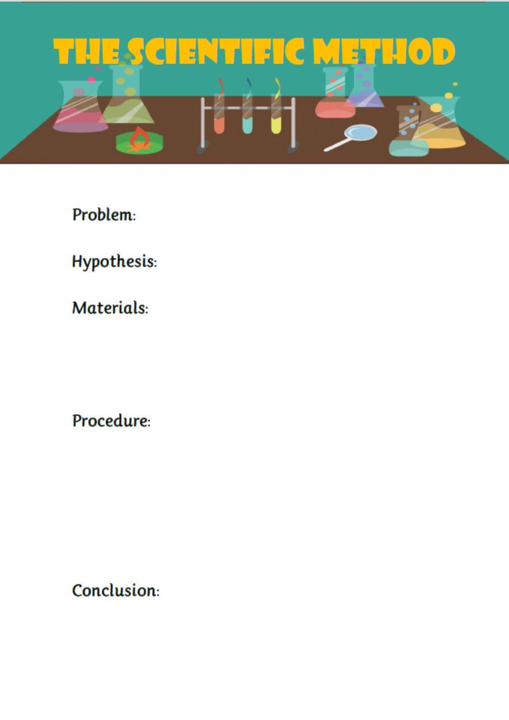 Experiment Worksheet