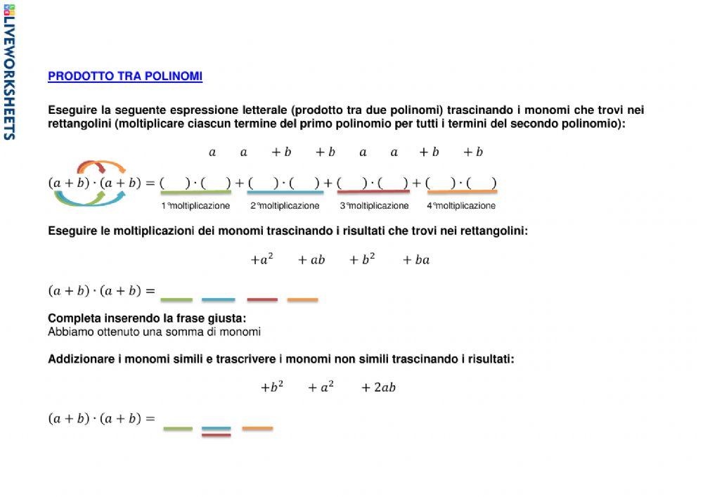 Polinomi prodotti-prof-2020 es.1