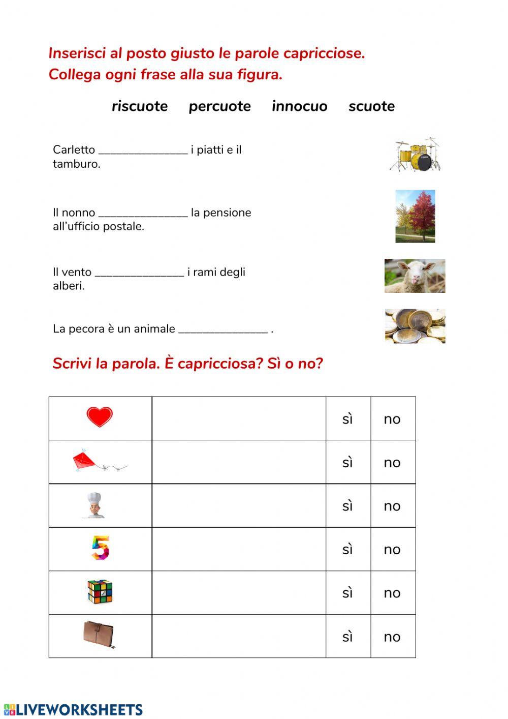 Capricciose, sì o no? Capricciose, sì o no?