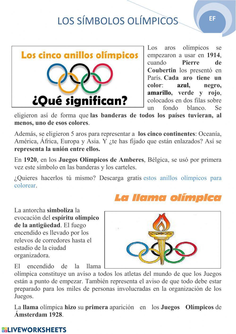 Símbolos olímpicos