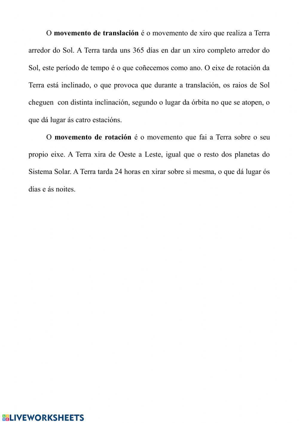 A Lúa, a Terra e o Sol