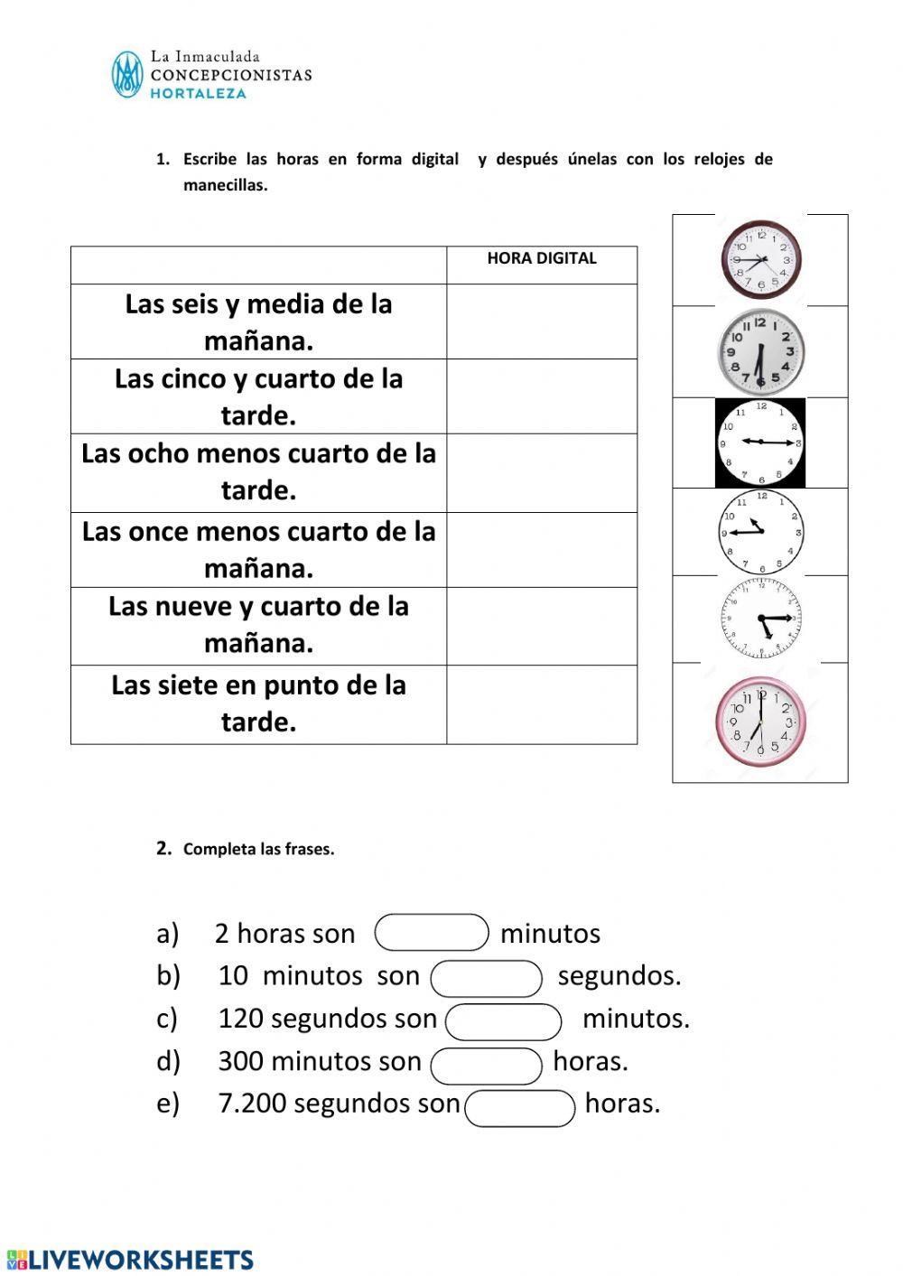 TEMA 8 - La medida del tiempo. TEMA 8 - La medida del tiempo.