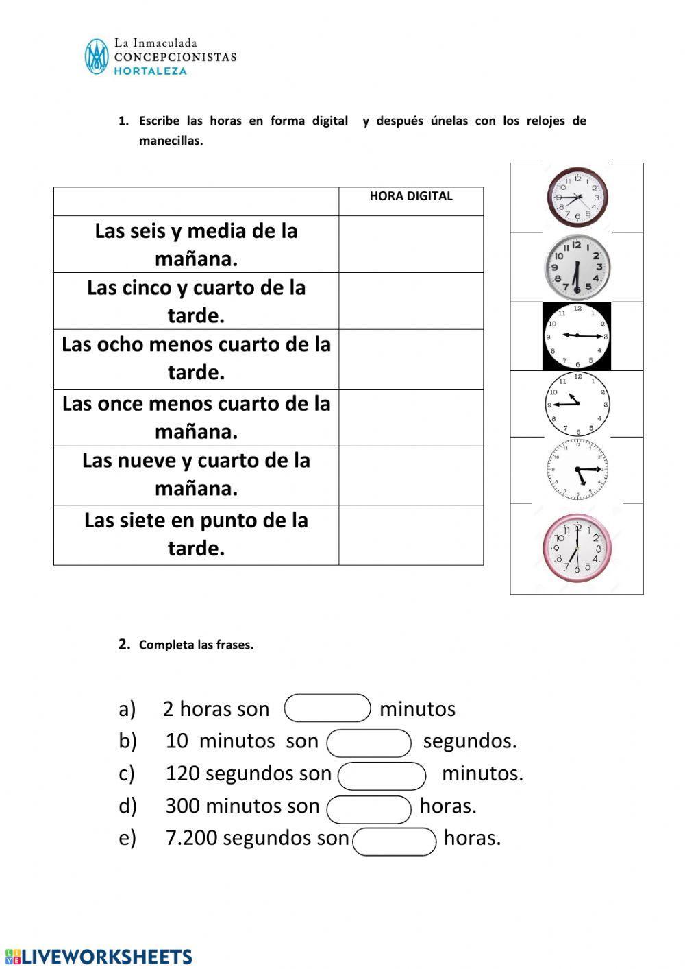 TEMA 8 - La medida del tiempo.