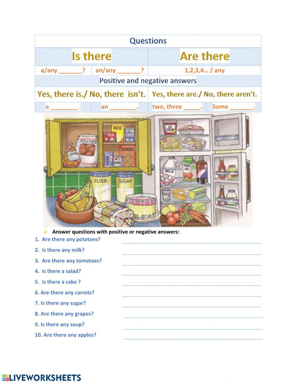 There is and There are