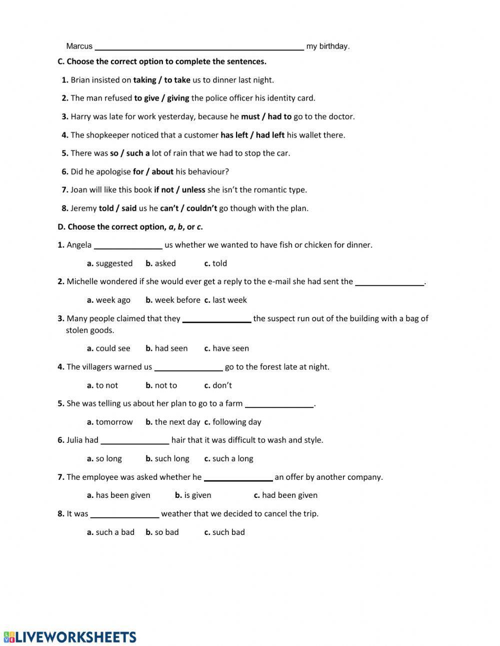 New Destination B1+ Test7