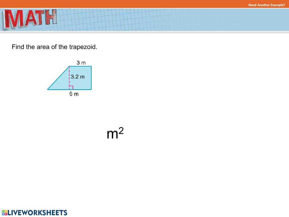 Area of a Triangle and a Trapezoid
