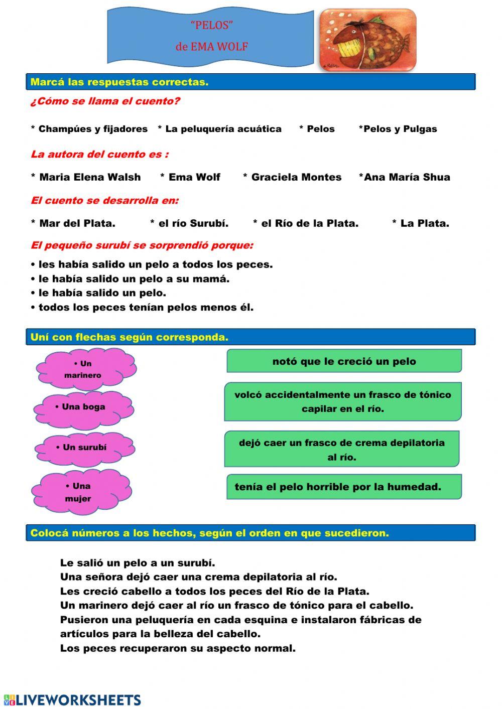 Cuento Pelos de Ema Wolf