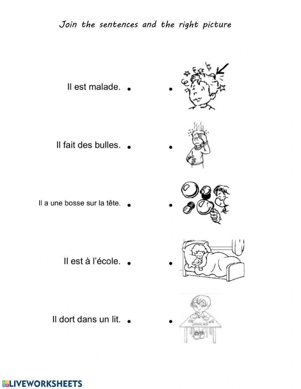 Lecture comprehension-reading C (French)