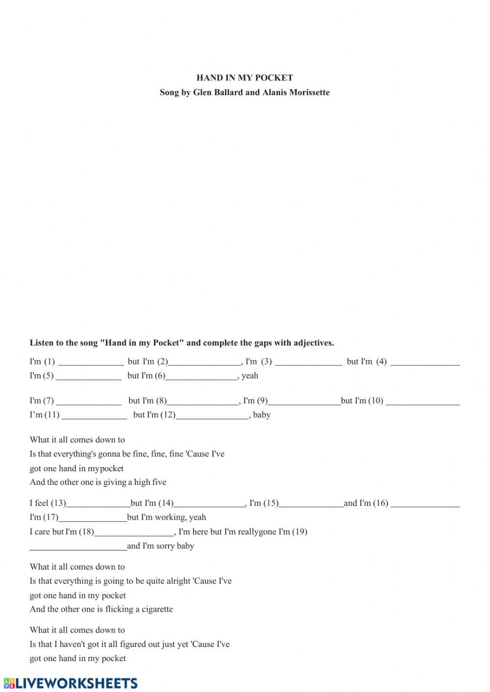 Personality - Adjectives