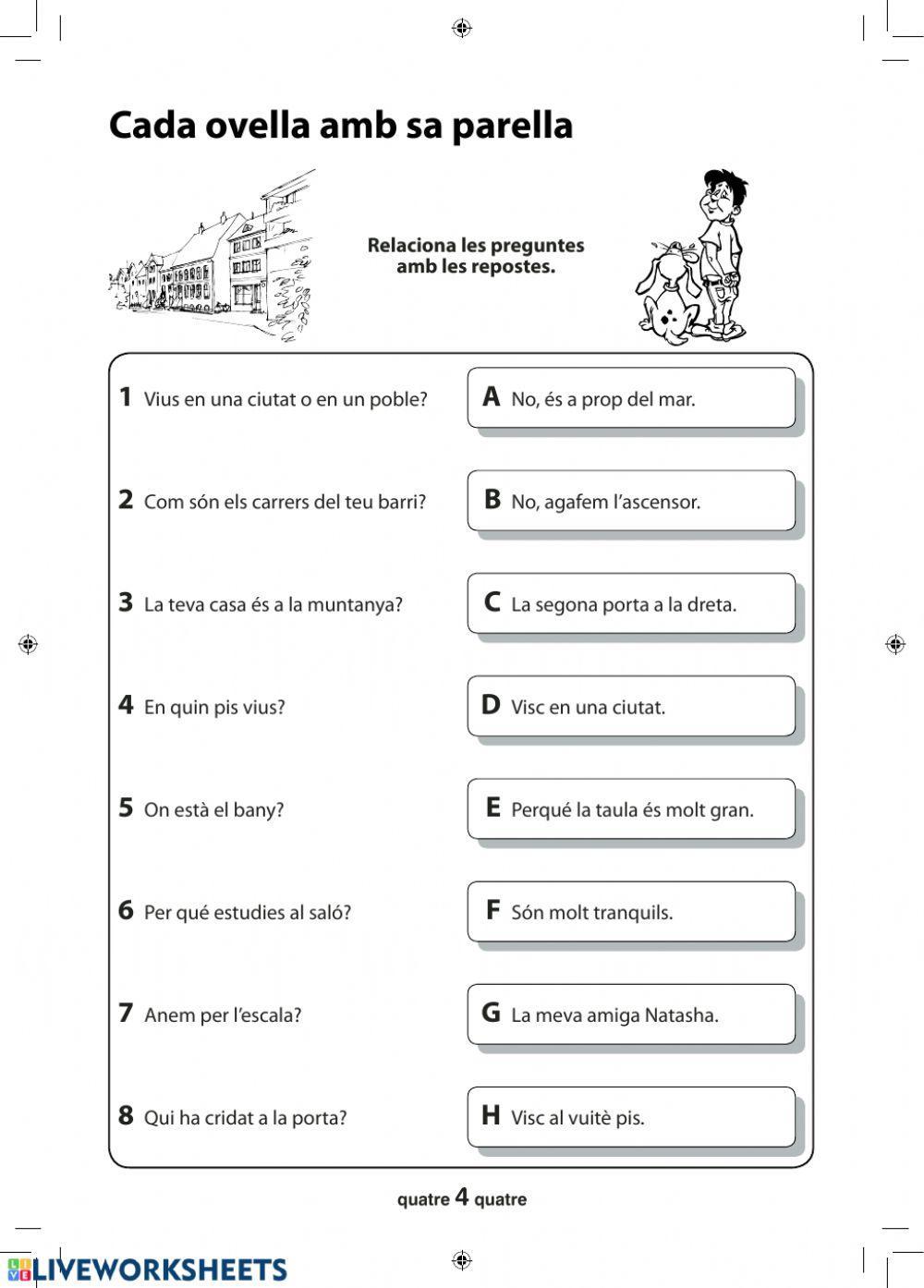 Vocabulari de la casa