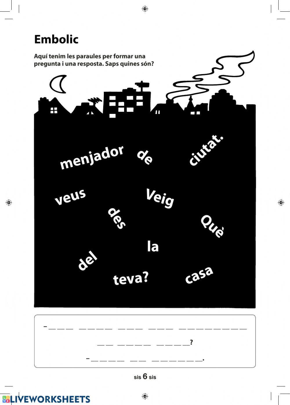 Vocabulari de la casa