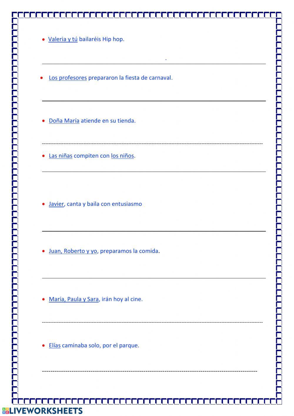 Pronombres Personales