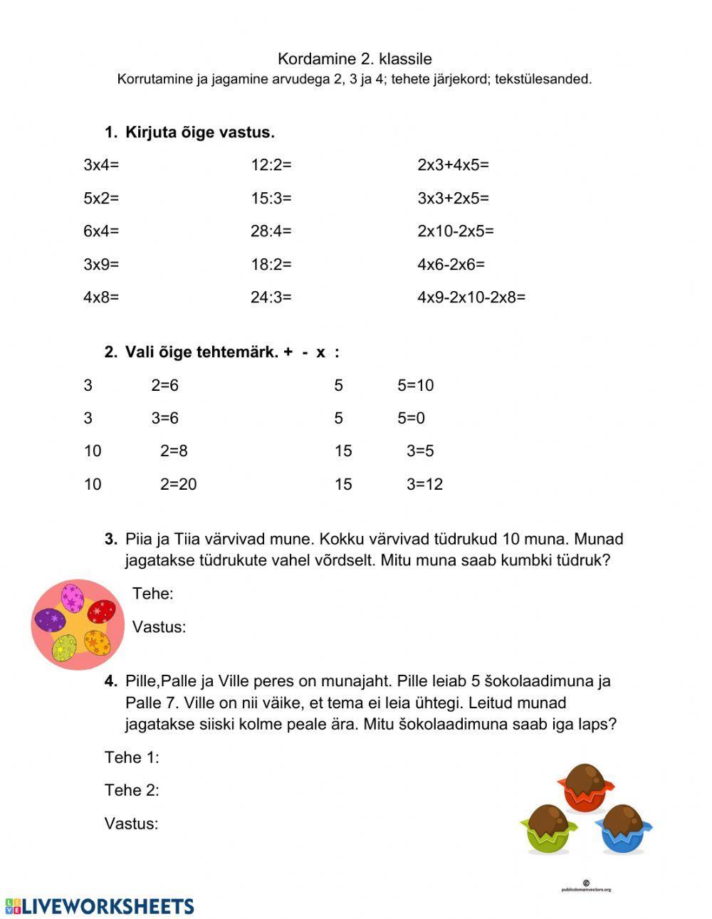 Kordamine-matemaatika