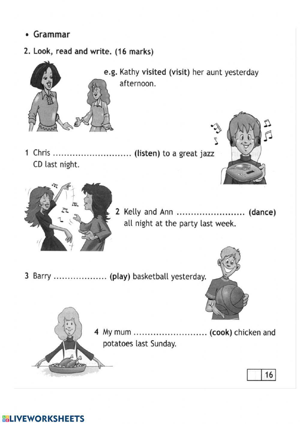 Spotlight 4 Module 6 Test