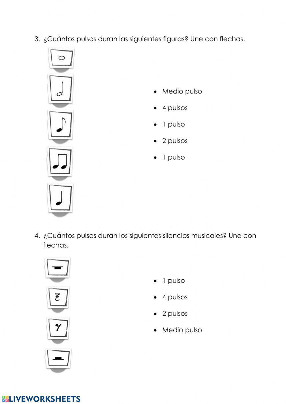 Las figuras musicales