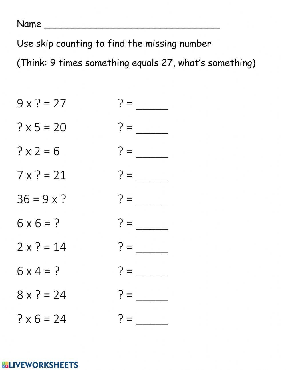 missing-factors-90655-dceriel-liveworksheets