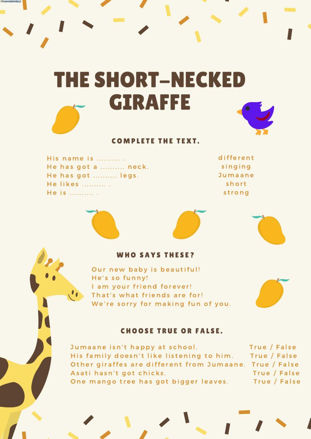 The Short-Necked Giraffe
