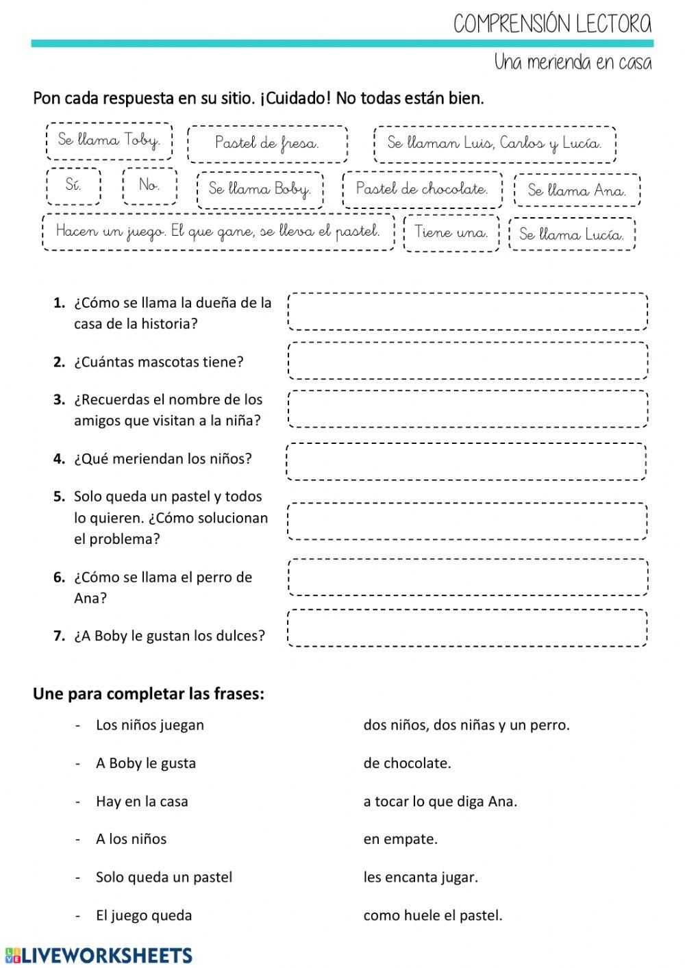 Comprensión lectora