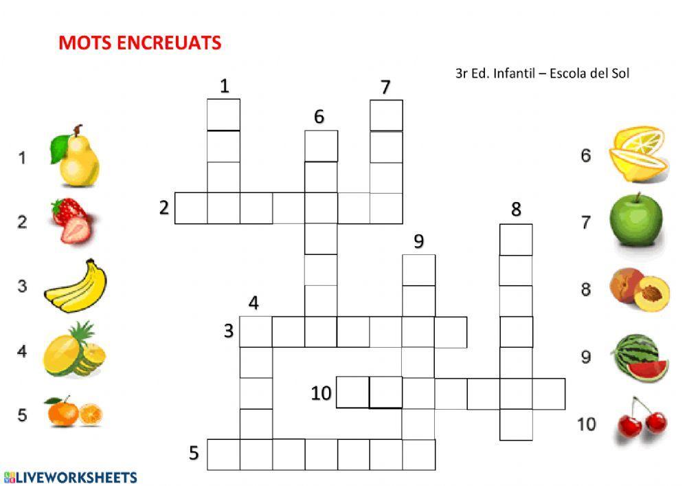 Mots encreuats (3r EI)