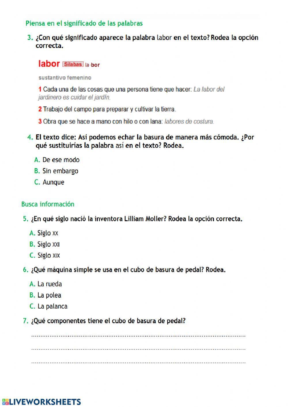 Quien inventó el cubo de basura.