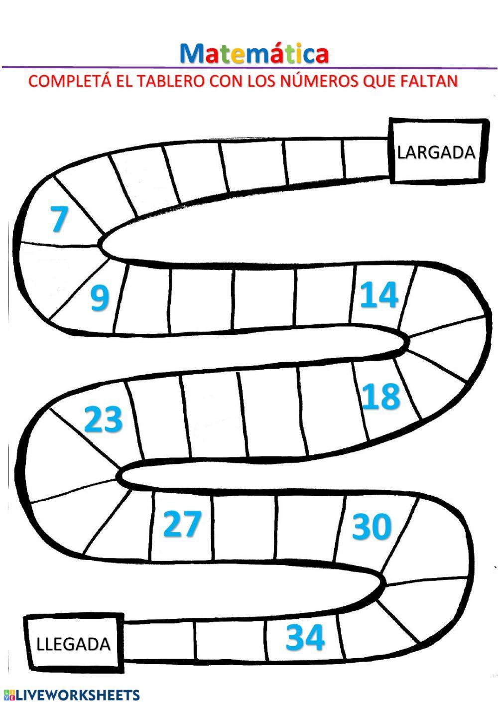 Completar el tablero