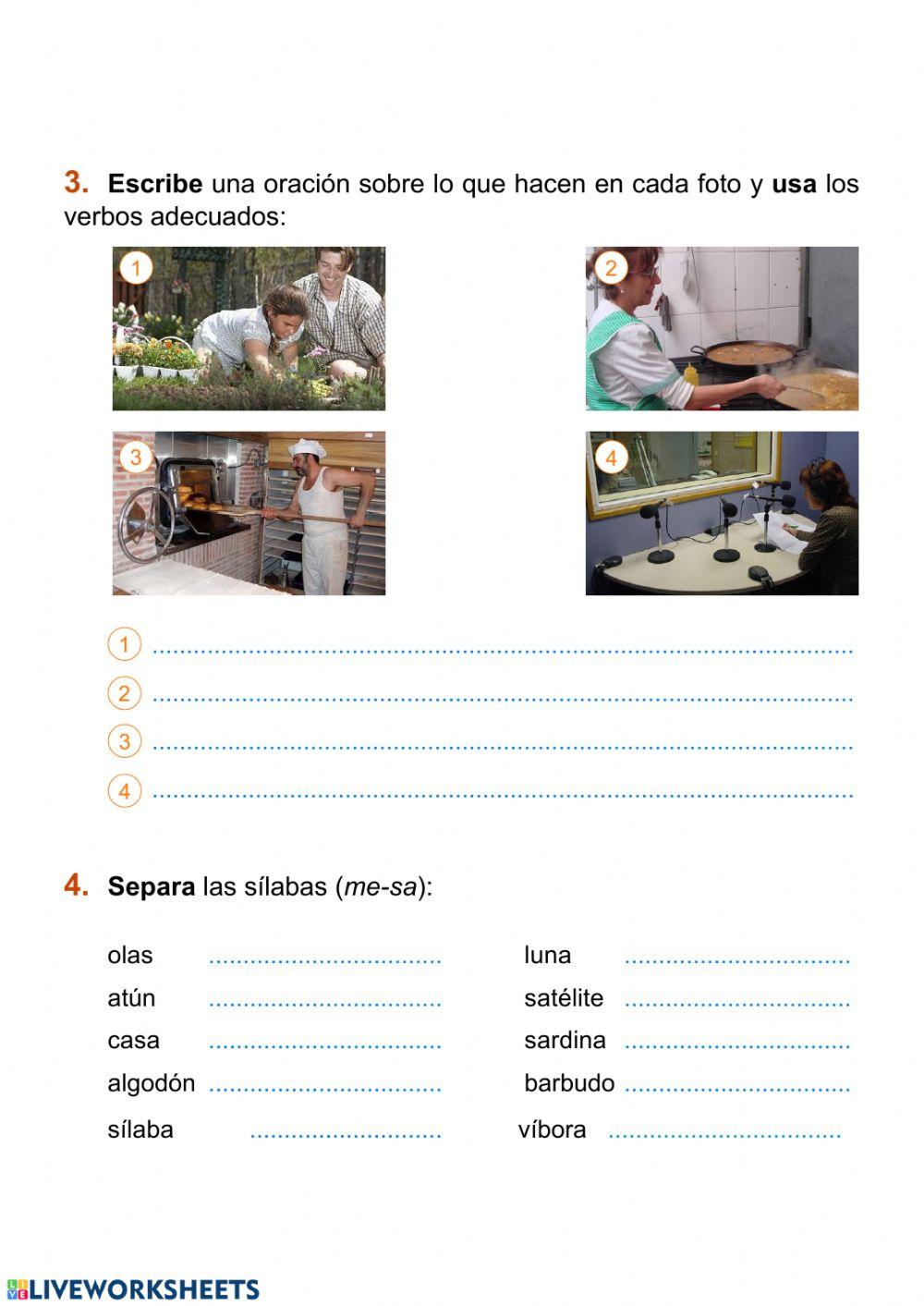 Control Lengua 2º Tema 10