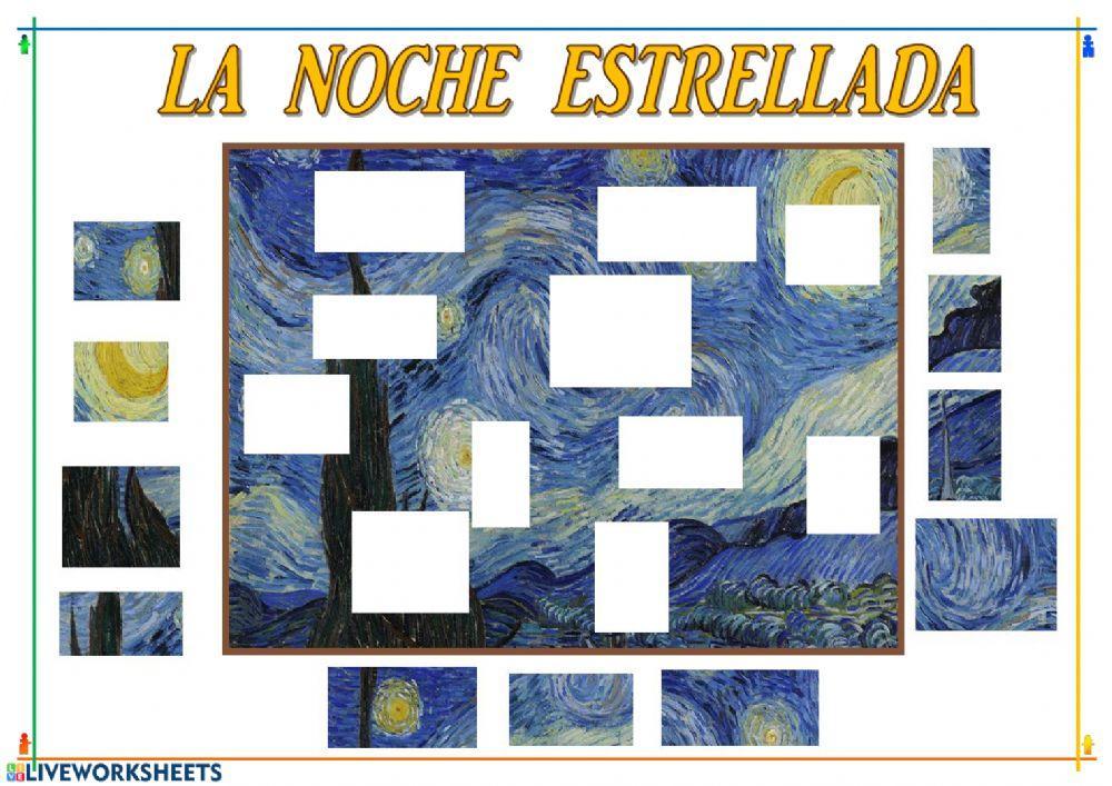Puzle -La noche estrellada-