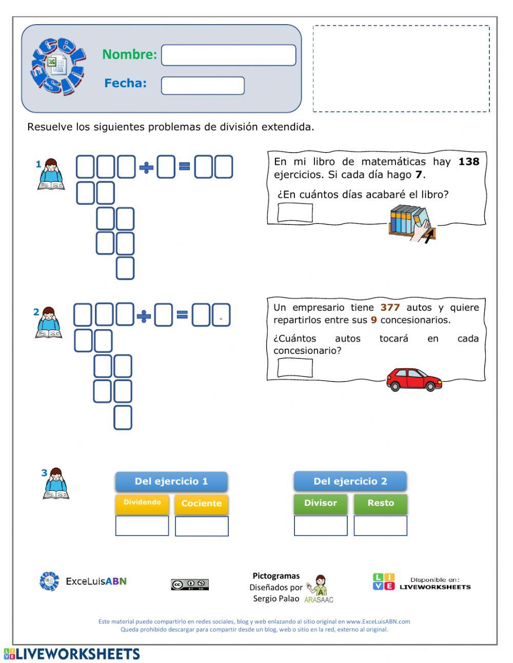 División tradicional - extendida 01