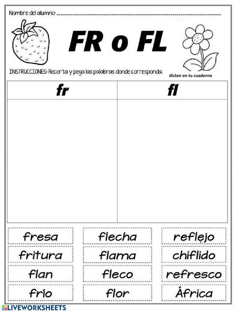 Actividades de español