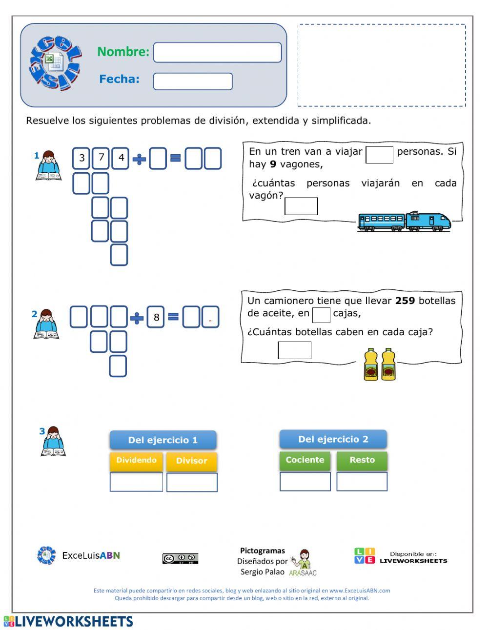 División tradicional - extendida y simplificada 03