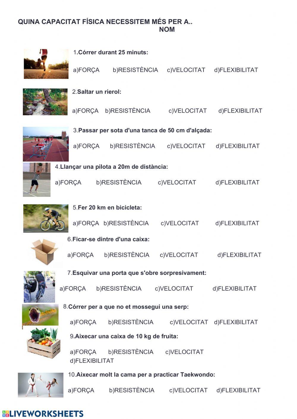 Capacitats físiques