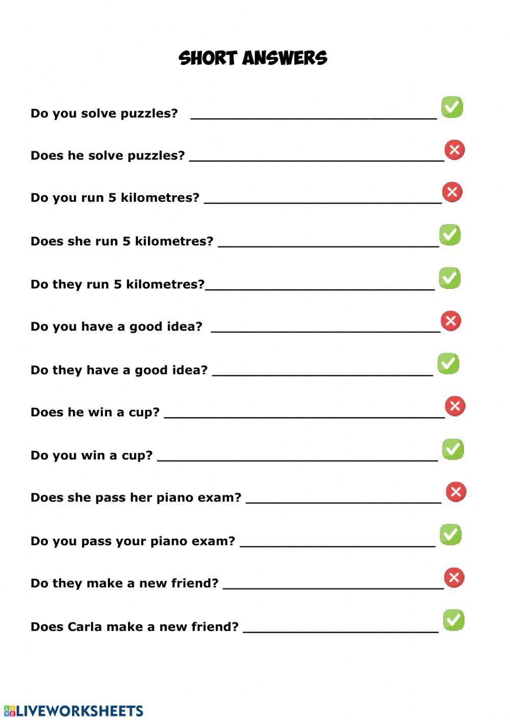 Grammar 3 present simple