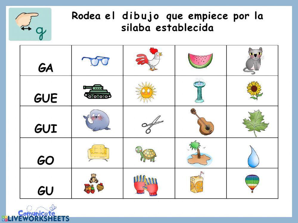 Comunicate empieza por G Comunicate empieza por G