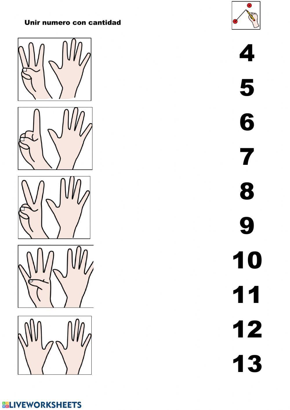 Unir cantidad con numero