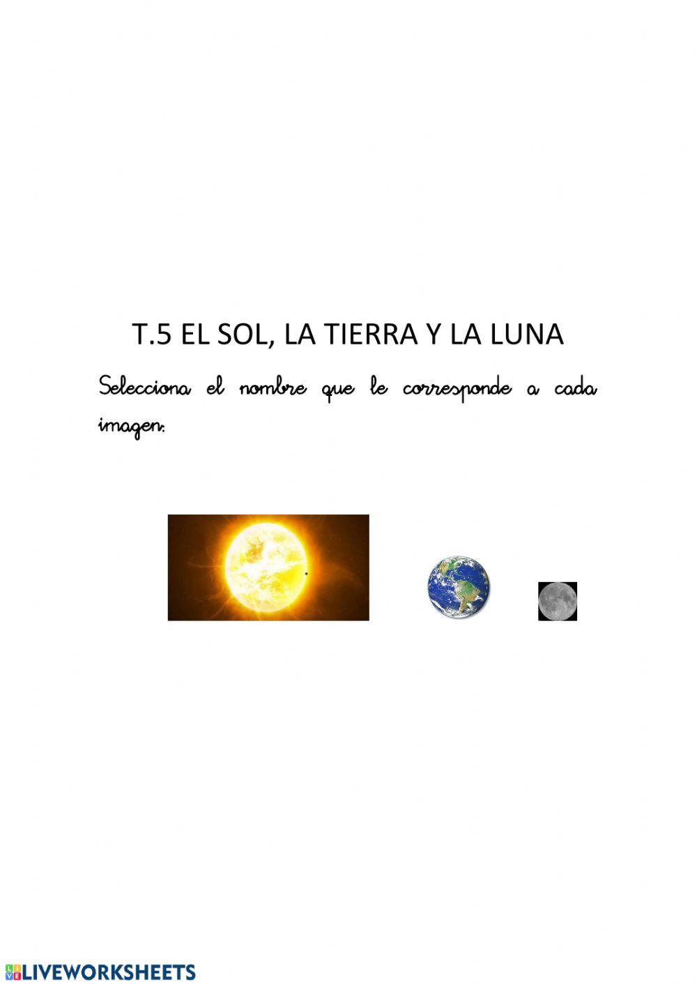 El Sol la Tierra y la Luna 1