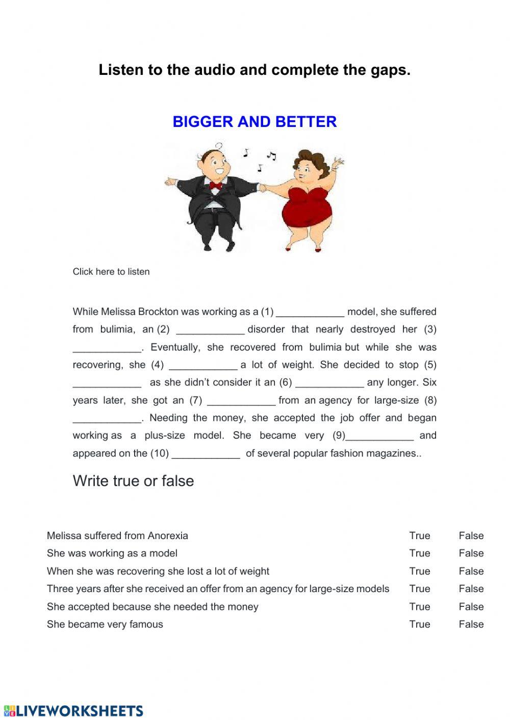 Dictation and reading