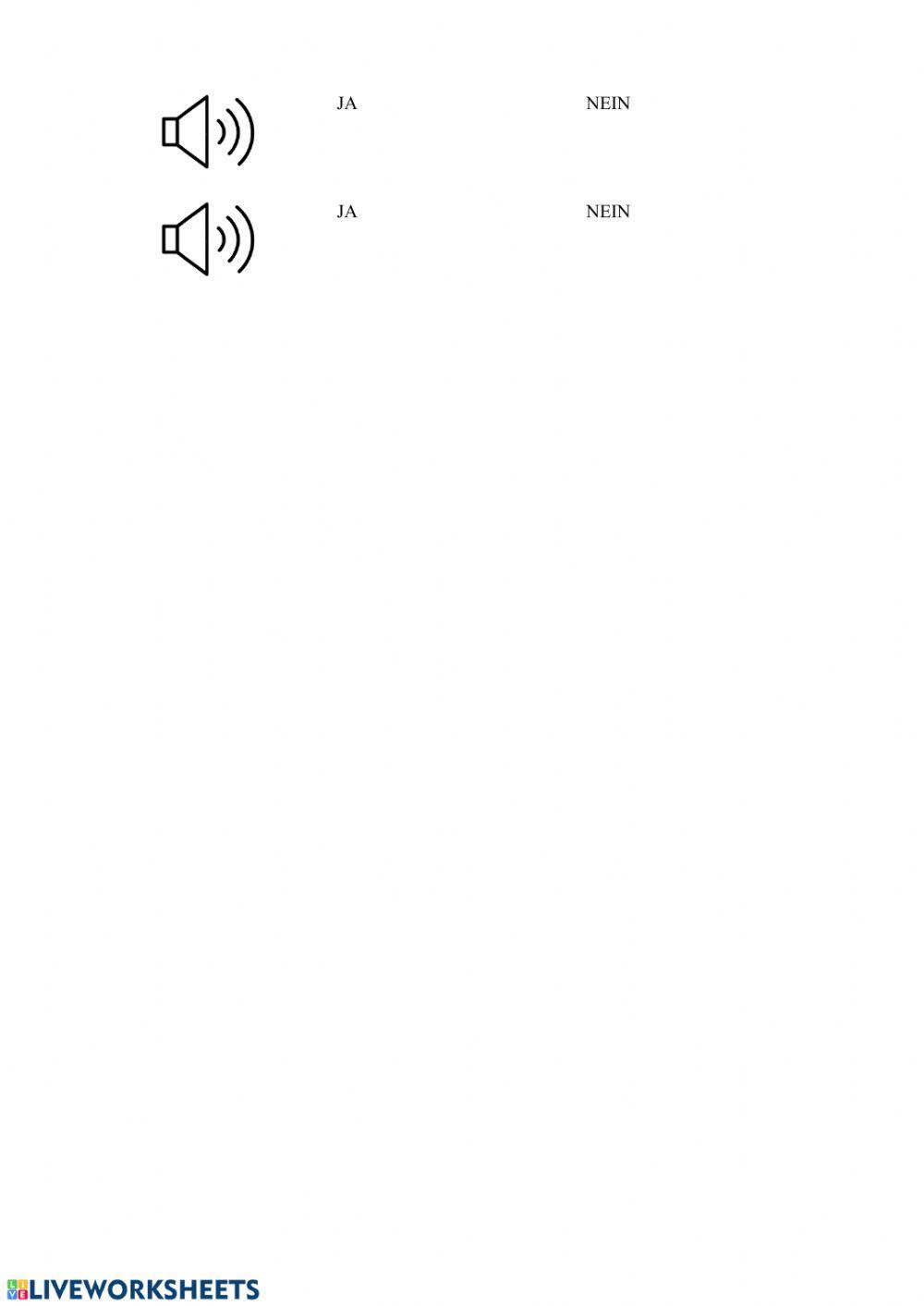 Frühling - Hörverstehen