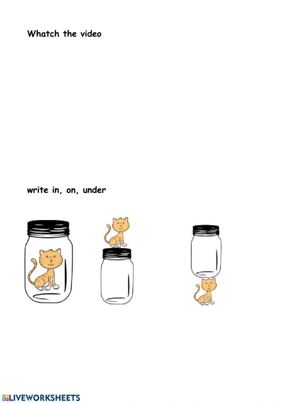 Preposition of place