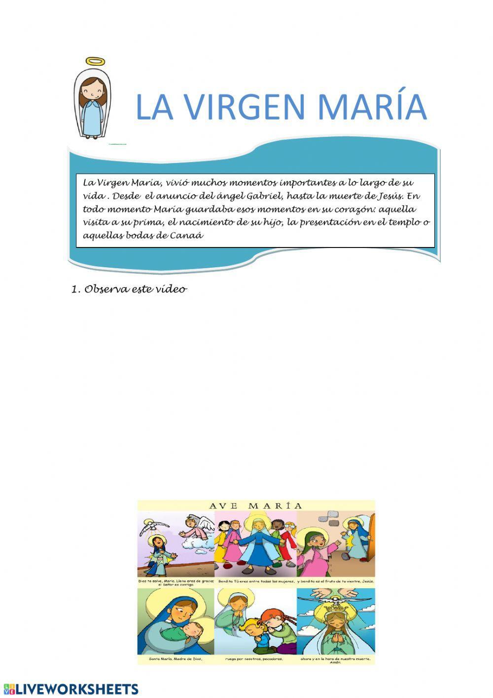 Virgen María Virgen María