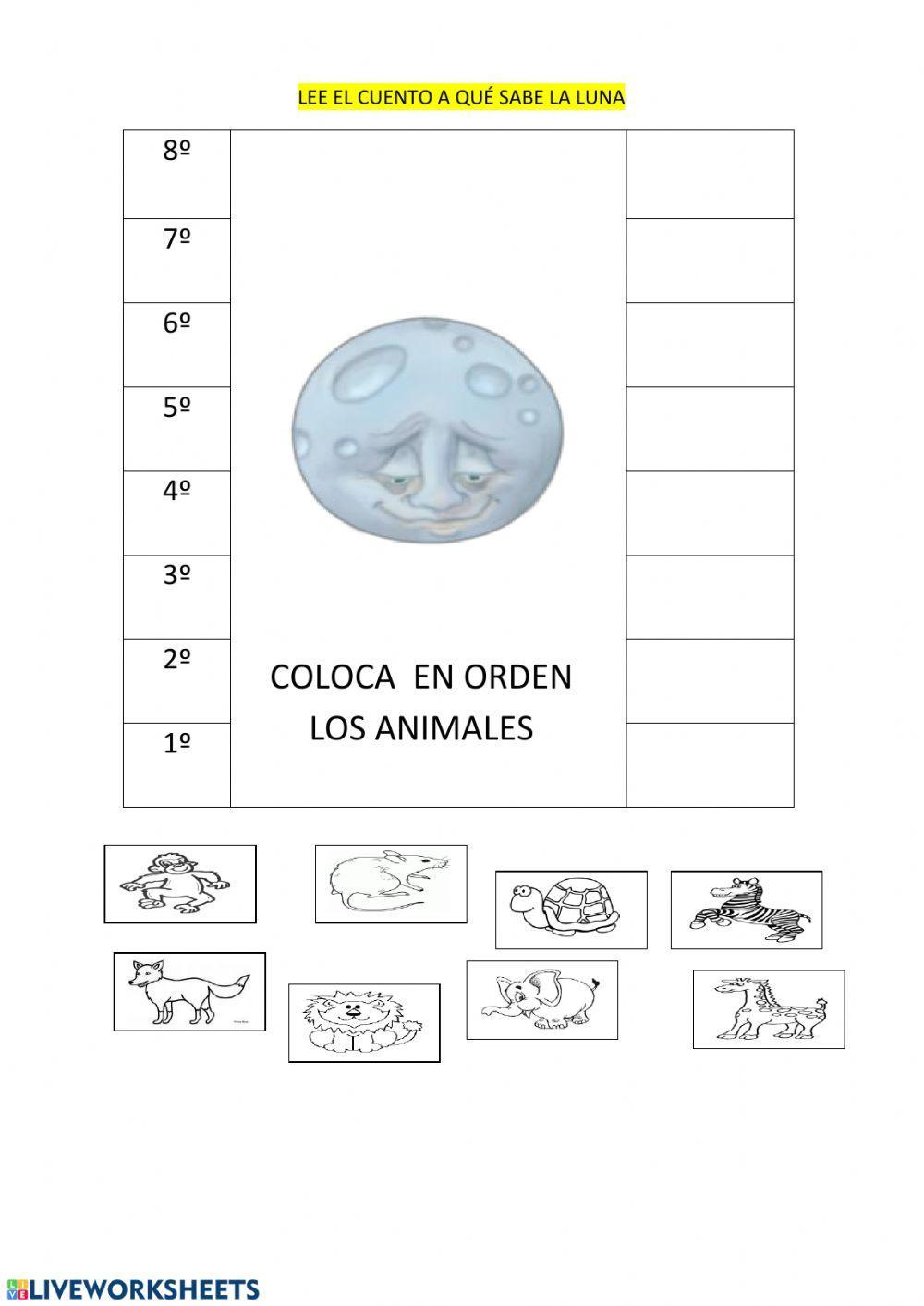 Cuento ¿a qué sabe la luna?