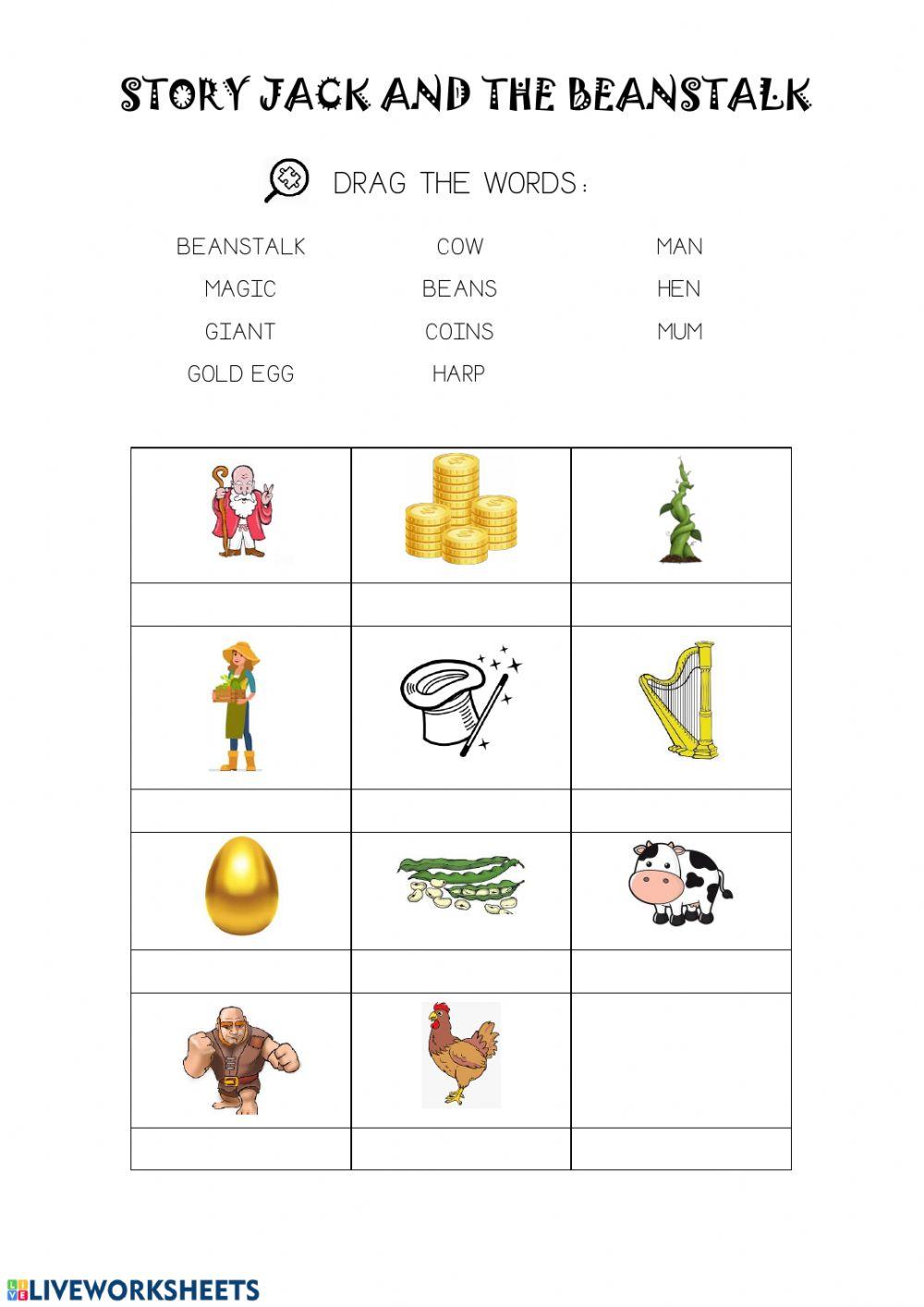 Jack and the beanstalk