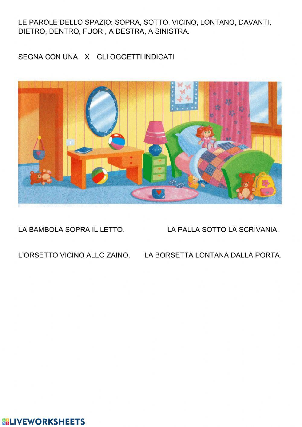 Posizioni dello spazio