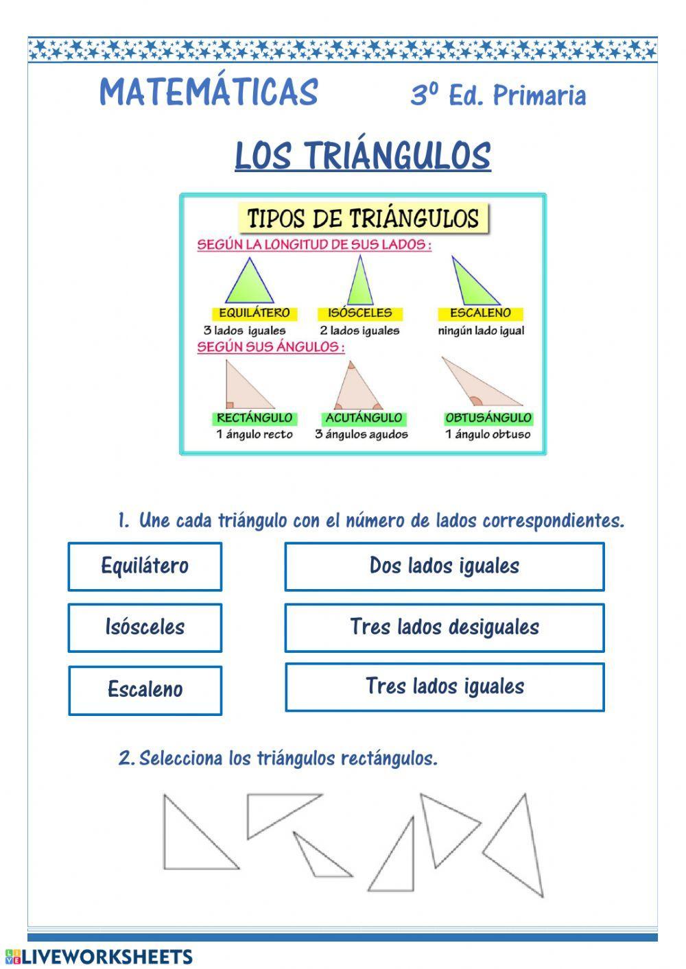 Clasificación de Triángulos